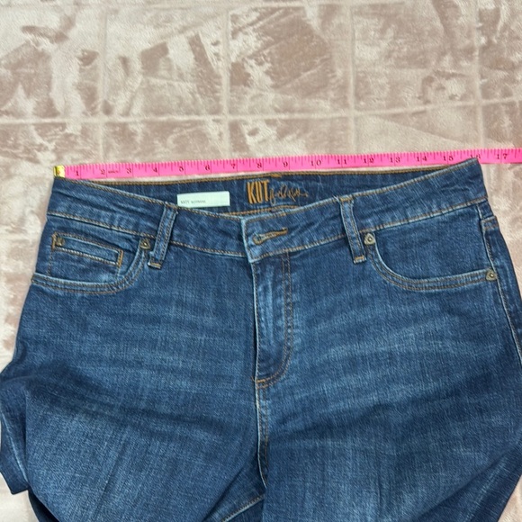 Kut from the Kloth High Rise Blue Jeans Versatile Denim - Picture 7 of 10